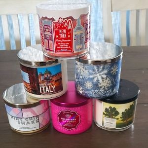 Bath and bodyworks candles